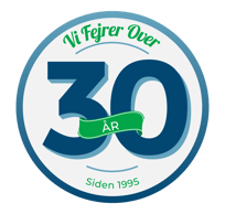 Anniversary Icon (Danish) - Celebrating Over 30 Years - PNG